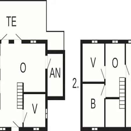 8 Person In Bjert-by Traum بيت للعطل Binderup Strand